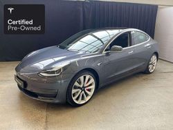 Zilver Gebruikt 2019 Tesla Model 3 Performance Sedan | € 27.900 (Eerlijke prijs)