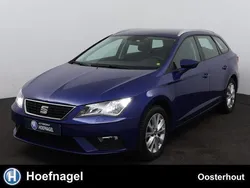 Blauw, metallic lak Gebruikt 2020 Seat Leon ST Style Stationwagen | € 18.900 (Eerlijke prijs)