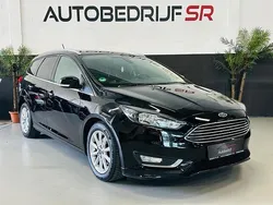 Zwart Gebruikt 2017 Ford Focus Titanium Stationwagen | € 9.950 (Goede deal)