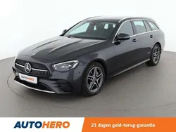 Zwart Gebruikt 2021 Mercedes E300 AMG line Stationwagen | € 31.149 (Iets duurder)