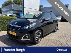 Zwart Gebruikt 2021 Peugeot 108 Allure Hatchback | € 12.990 (Eerlijke prijs)