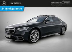 Zwart Gebruikt 2023 Mercedes S580 AMG line Sedan | € 114.950 (Eerlijke prijs)