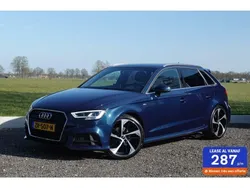 Zwart Gebruikt 2019 Audi A3 Sportback S-Line Hatchback | € 21.450 (Duur)