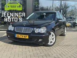 Zwart Gebruikt 2007 Mercedes C220 Avantgarde Sedan | € 7.778 (Eerlijke prijs)