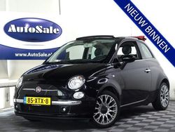 Zwart Gebruikt 2012 Fiat 500C Lounge Cabriolet | € 6.944 (Super prijs)