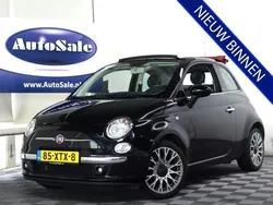 Zwart Gebruikt 2012 Fiat 500C Lounge Cabriolet | € 7.444 (Goede deal)