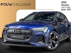 Blauw Gebruikt 2021 Audi e-tron S-Line SUV | € 46.450 (Super prijs)