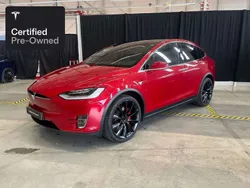 Rood Gebruikt 2019 Tesla Model X SUV | € 46.900