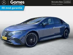 Blauw Nieuw 2024 Mercedes EQE350 AMG line Sedan | € 69.950 (Super prijs)