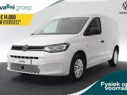 Wit Nieuw 2024 VW Caddy Comfortline MPV | € 22.199 (Super prijs)