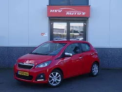 Rood Gebruikt 2014 Peugeot 108 Hatchback | € 4.650 (Eerlijke prijs)