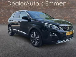 Zwart Gebruikt 2017 Peugeot 3008 GT-line SUV | € 11.993 (Super prijs)