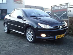 Zwart Gebruikt 2006 Peugeot 206 Roland Garros Cabriolet | € 2.350 (Eerlijke prijs)