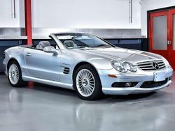 Zilver Gebruikt 2003 Mercedes SL55 AMG AMG Cabriolet | € 27.000