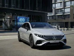 Zilver Nieuw 2025 Mercedes EQS450+ AMG line | € 127.489 (Eerlijke prijs)