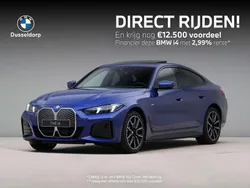 Blauw Nieuw 2025 BMW i4 M Sport Sedan | € 74.732 (Goede deal)