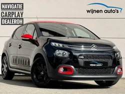 Zwart Gebruikt 2017 Citroën C3 Shine Hatchback | € 8.890 (Eerlijke prijs)