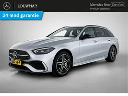 Zilver Gebruikt 2024 Mercedes C300 AMG line Stationwagen | € 44.950 (Goede deal)