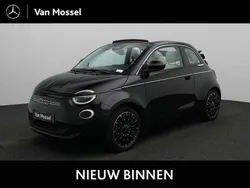 Zwart Gebruikt 2023 Fiat 500e La Prima Cabriolet | € 25.900 (Goede deal)