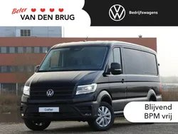 Zwart Nieuw 2024 VW Crafter Exclusive Van | € 49.995 (Iets duurder)