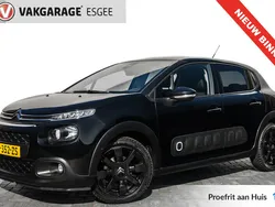 Zwart Gebruikt 2019 Citroën C3 PureTech Hatchback | € 13.740 (Eerlijke prijs)