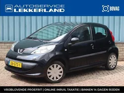 Zwart, metallic lak Gebruikt 2008 Peugeot 107 Hatchback | € 2.395 (Eerlijke prijs)