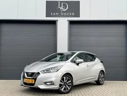 Grijs, metallic lak Gebruikt 2018 Nissan Micra Tekna Hatchback | € 8.950 (Eerlijke prijs)