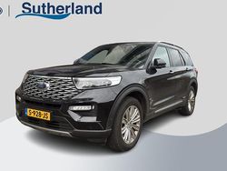 Zwart Gebruikt 2021 Ford Explorer Platinum SUV | € 46.800