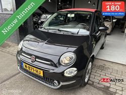 Zwart Gebruikt 2016 Fiat 500C Lounge Cabriolet | € 10.950 (Eerlijke prijs)