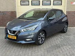 Grijs, metallic lak Gebruikt 2017 Nissan Micra N-Connecta Hatchback | € 8.950 (Eerlijke prijs)