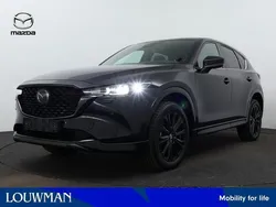 Jet black (donker zwart metallic) Nieuw 2024 Mazda CX-5 Homura-Line SUV | € 48.790 (Eerlijke prijs)