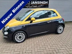 Zwart Gebruikt 2016 Fiat 500 Lounge Hatchback | € 8.645 (Eerlijke prijs)