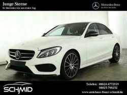 Wit Gebruikt 2017 Mercedes C250 AMG line Sedan | € 49.950