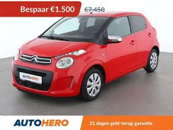 Rood Gebruikt 2016 Citroën C1 Feel Hatchback | € 5.949 (Goede deal)