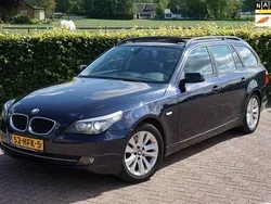 Blauw Gebruikt 2008 BMW 520 Exclusive Stationwagen | € 5.450 (Eerlijke prijs)