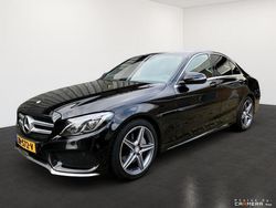 Zwart Gebruikt 2016 Mercedes C200 Prestige Sedan | € 22.999 (Eerlijke prijs)