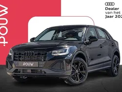 Zwart Nieuw 2025 Audi Q2 Black Edition SUV | € 39.950