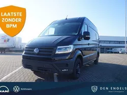 Zwart Nieuw 2024 VW Crafter Highline Van | € 43.490 (Goede deal)