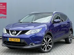 Blauw, metallic lak Gebruikt 2014 Nissan Qashqai Tekna SUV | € 9.444