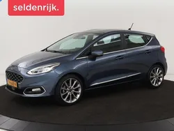 Blauw, metallic lak Gebruikt 2019 Ford Fiesta Vignale Hatchback | € 11.900 (Eerlijke prijs)