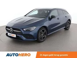 Blauw Gebruikt 2022 Mercedes CLA250e Shooting Brake AMG line Stationwagen | € 32.049 (Super prijs)