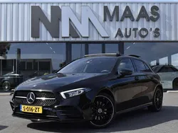 Zwart Gebruikt 2021 Mercedes A250 AMG line Hatchback | € 33.950 (Iets duurder)
