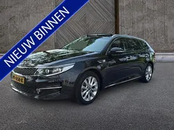 Zwart Gebruikt 2017 Kia Optima Stationwagen | € 13.950 (Duur)