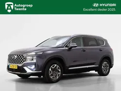 Donker blauw metallic Gebruikt 2021 Hyundai Santa Fe SUV | € 35.750 (Eerlijke prijs)