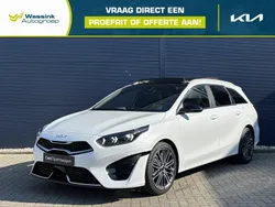 Deluxe white (wit metallic) Nieuw 2025 Kia Ceed Sportswagon GT-Line Stationwagen | € 38.740 (Iets duurder)