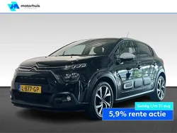 Zwart Gebruikt 2021 Citroën C3 PureTech Hatchback | € 15.925 (Eerlijke prijs)