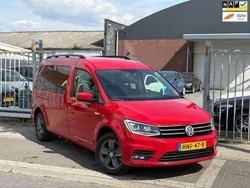 Rood, metallic lak Gebruikt 2020 VW Caddy Maxi Highline MPV | € 23.950 (Iets duurder)