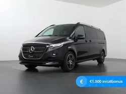 Zwart Nieuw 2025 Mercedes V300 Exclusive MPV | € 97.995 (Super prijs)
