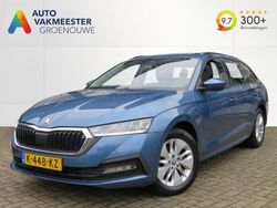 Blauw, metallic lak Gebruikt 2021 Skoda Octavia Business Line Stationwagen | € 20.345 (Iets duurder)