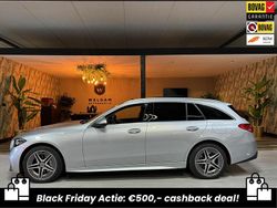Grijs (metallic) Gebruikt 2023 Mercedes C300 AMG line Stationwagen | € 44.990 (Eerlijke prijs)